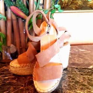 dolce vita, Platform Sandals w/ Espadrille Shayla Wedge! Size 6, Great Cond!